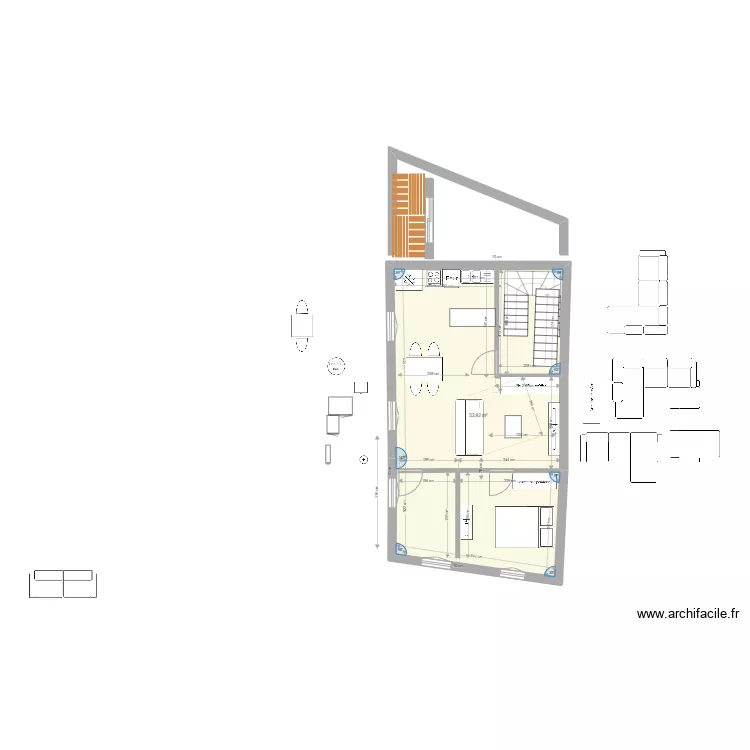 plan boucherie 1 er etage plan f2 n*1 jojo. Plan de 