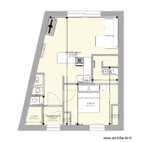 Appart RDC eau us&eacute;e