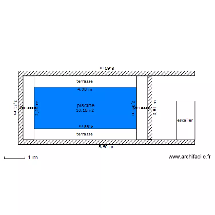  agrandisement. Plan de 