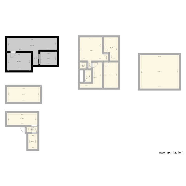 Fidelité 1er étage. Plan de 0 pièce et 0 m2