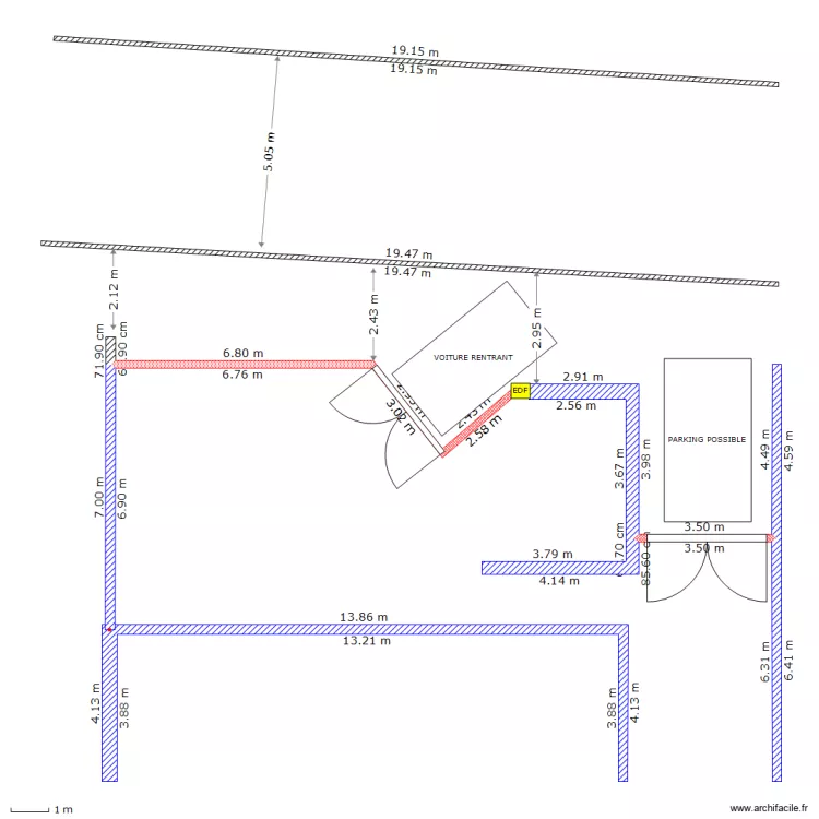 CLOTURE PARKING. Plan de CLOTURE PARKING. Plan de