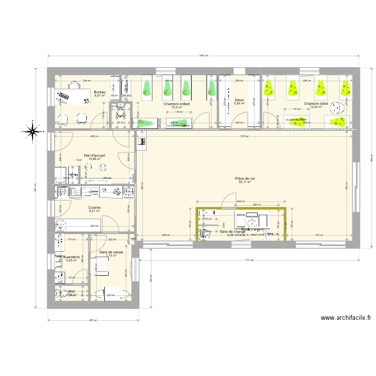 5eme. Plan de 0 pièce et 0 m2
