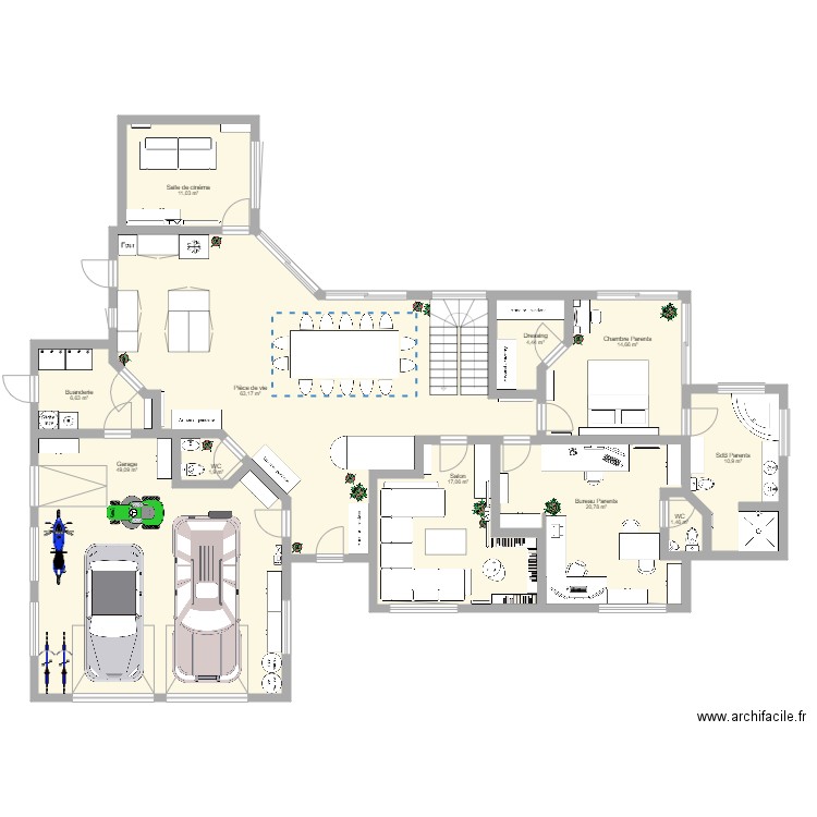 Essai 1. Plan de 0 pièce et 0 m2