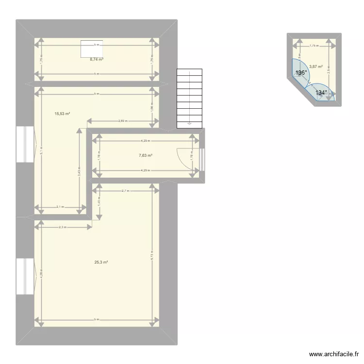 Martinoty . Plan de 