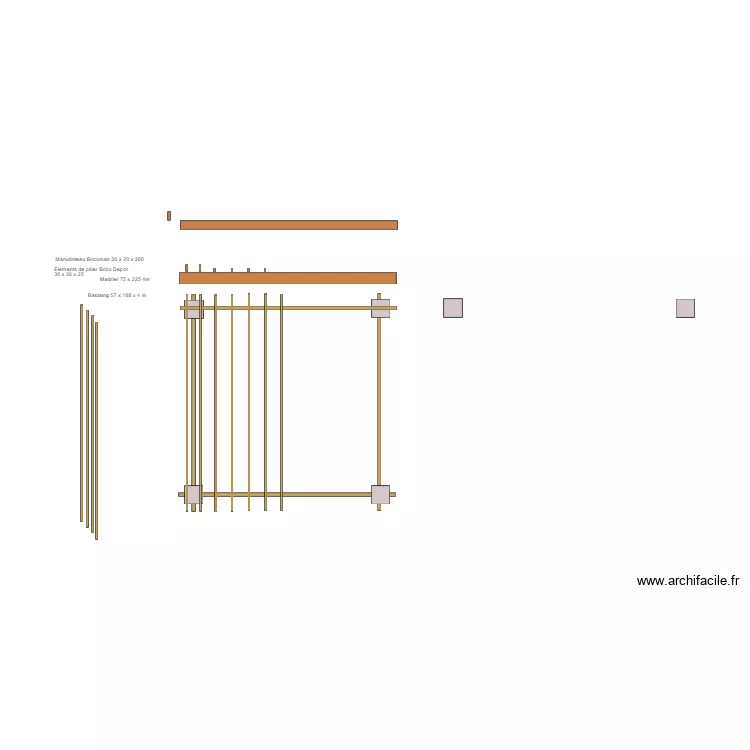 Pergola . Plan de Pergola . Plan de
