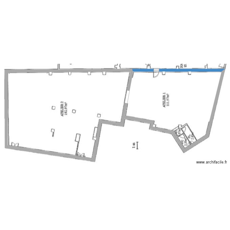 ZAGHDOUN. Plan de 0 pièce et 0 m2