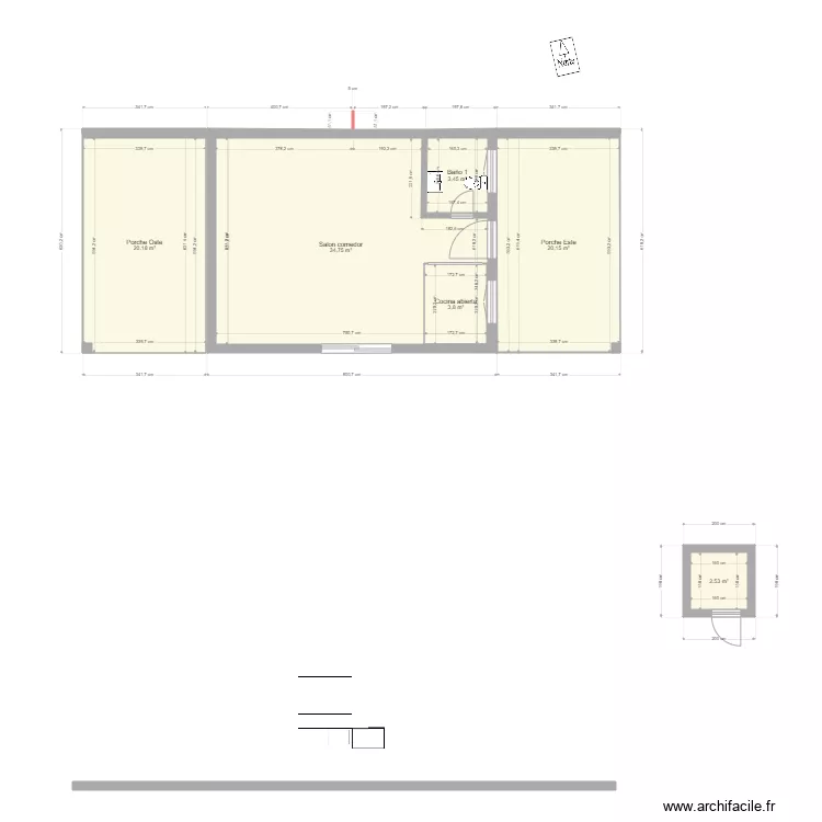 Casa Rustica 4. Plan de 