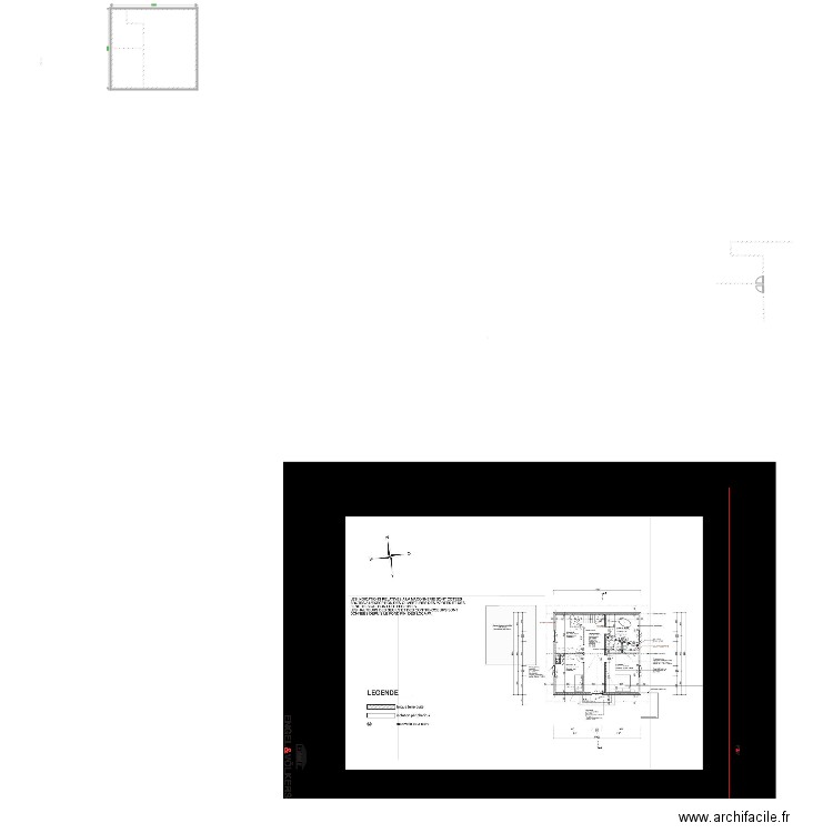 Plan 1er étage. Plan de 0 pièce et 0 m2