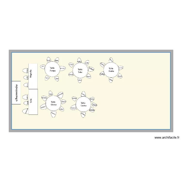 Plan de table mariage 2. Plan de Plan de table mariage 2. Plan de