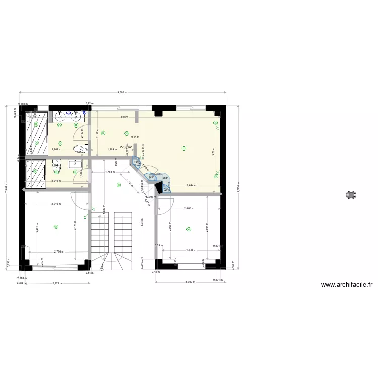 Mede Ellenville 1. Plan de 