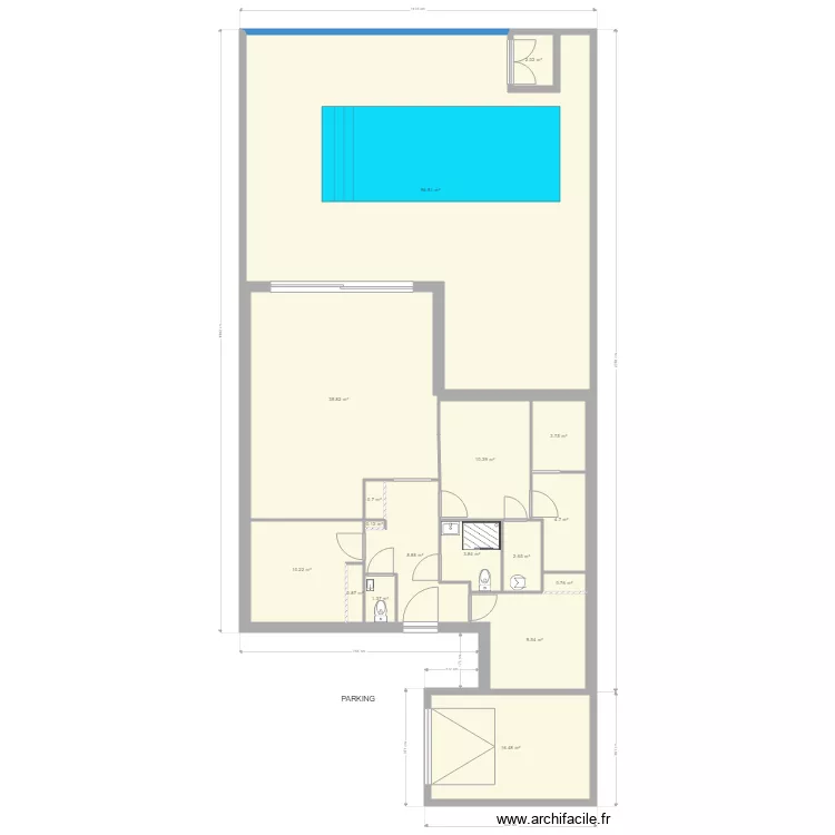 JARDIN. Plan de 