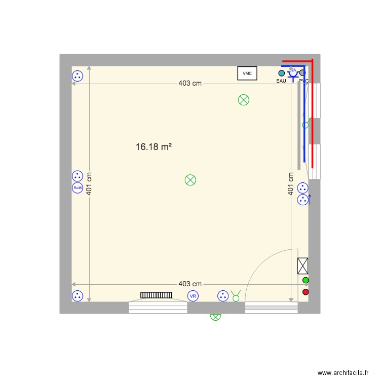 ST MAMMES CABANE. Plan de 0 pièce et 0 m2