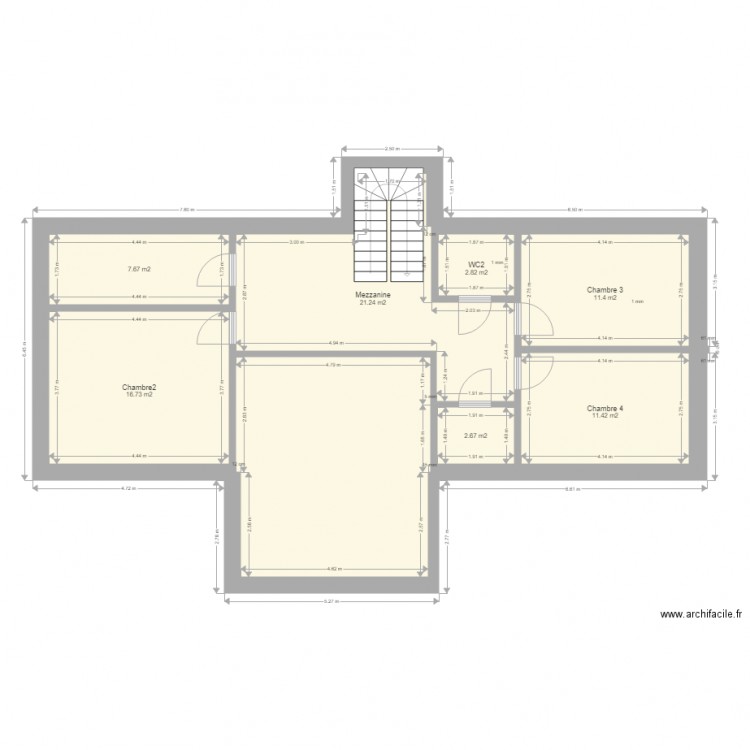 Maison Gan Kontio. Plan de 0 pièce et 0 m2