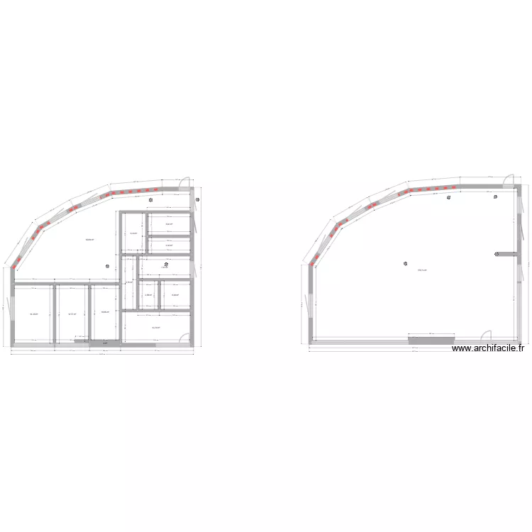 91 Sainte-Genevi&egrave;ve-des-Bois. Plan de 