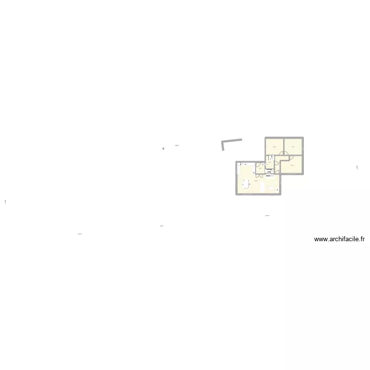 Maison esquibien1. Plan de 