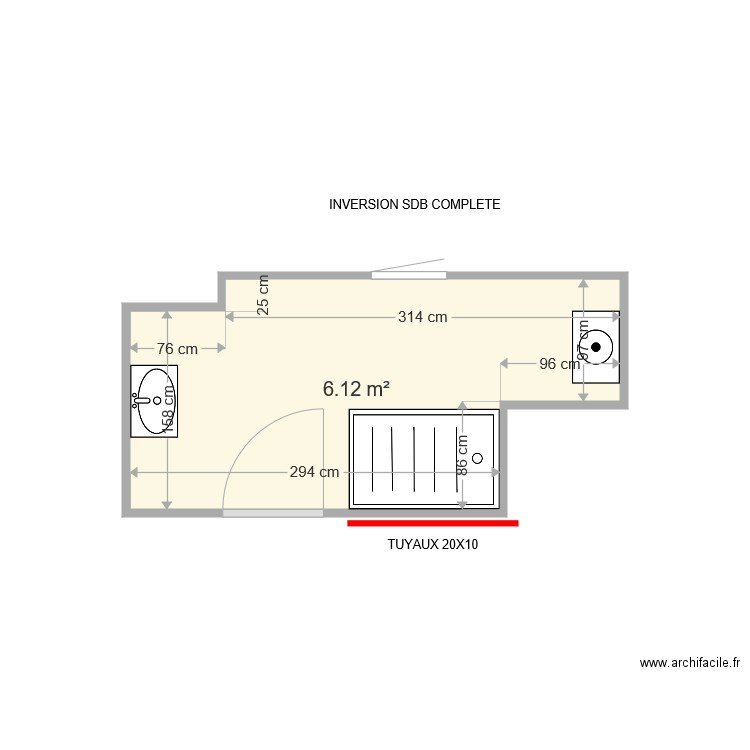 BOUBET ALFRED . Plan de 0 pièce et 0 m2