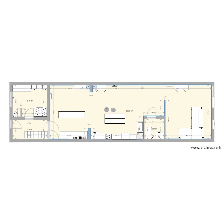 Rez de chaussée. Plan de 0 pièce et 0 m2