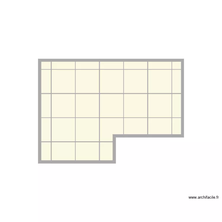 faux plafond. Plan de 