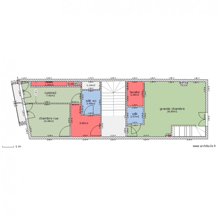 2nd 21actuel. Plan de 0 pièce et 0 m2