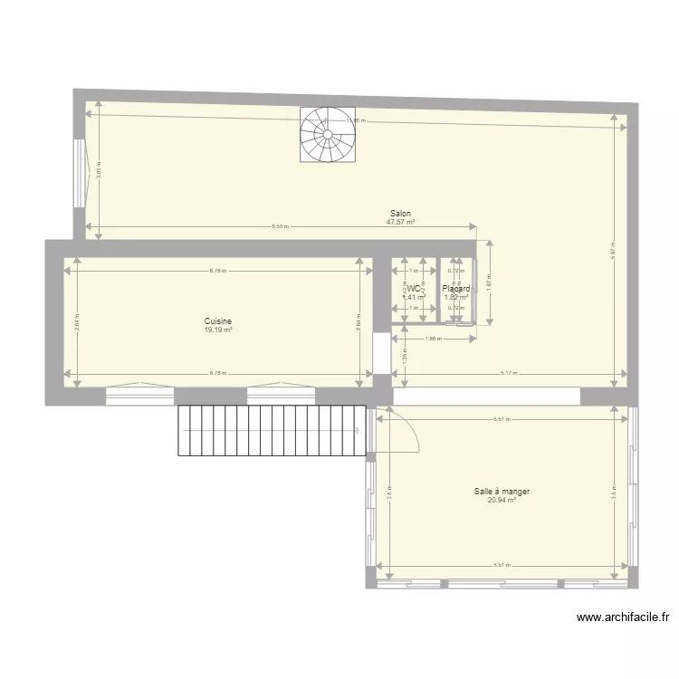 SAINT ROMAIN. Plan de 
