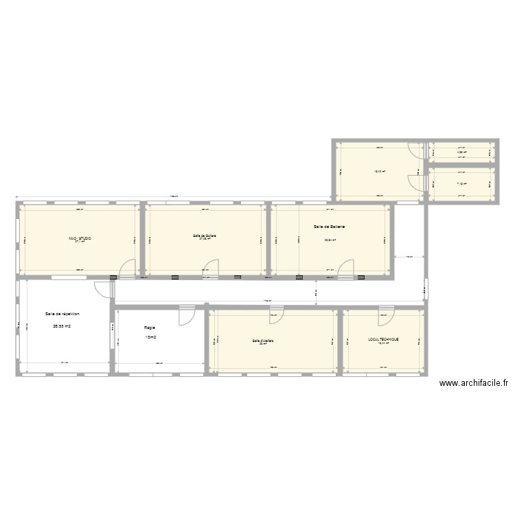 2ème étage V3 JO. Plan de 0 pièce et 0 m2