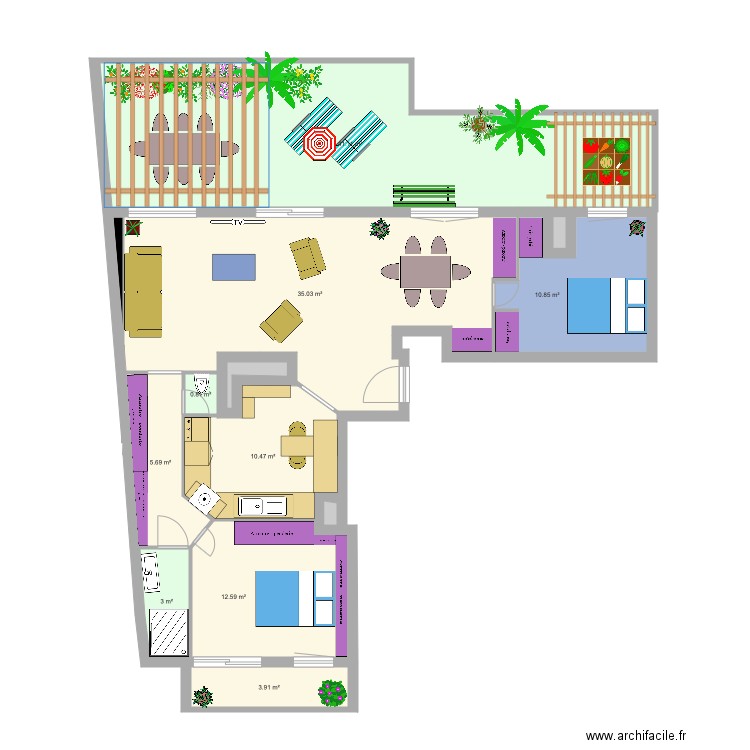 appart V4. Plan de 0 pièce et 0 m2