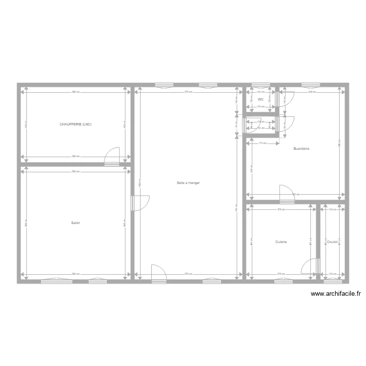 BOUVET MOUNIER Plan logement. Plan de 