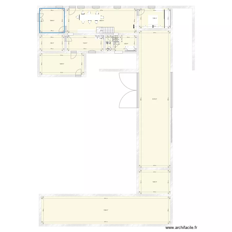 maison original. Plan de 