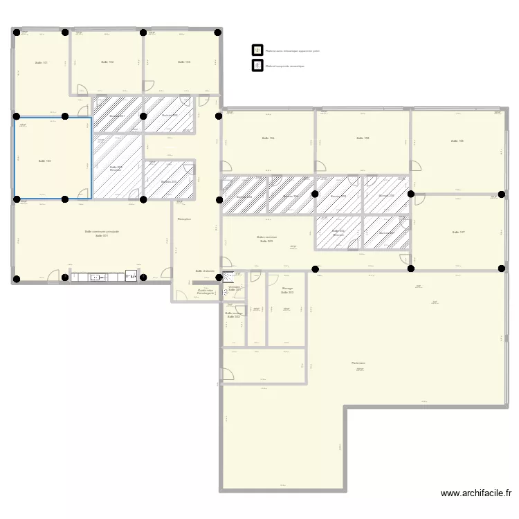Aird 3.0 Plafond (7200pc). Plan de 