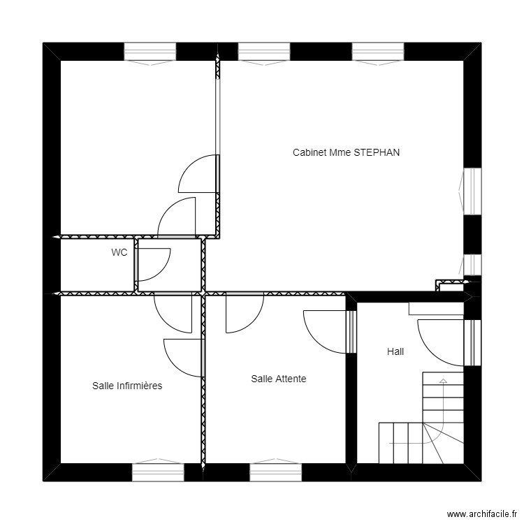 STEPHAN PROJET. Plan de 0 pièce et 0 m2