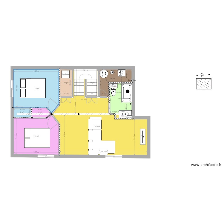 ssol chablis5. Plan de 0 pièce et 0 m2