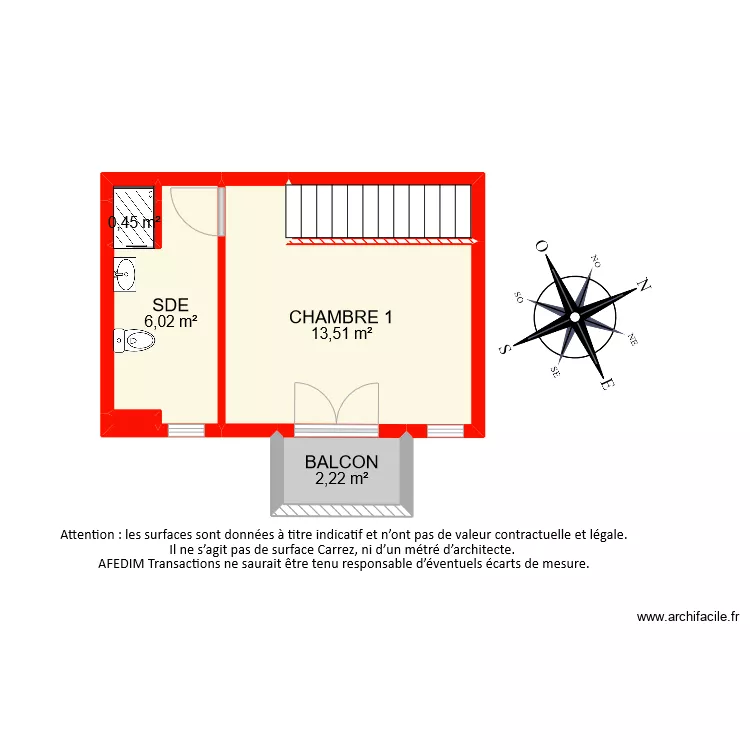BI7092 ETAGE 2 NIVEAU 2. Plan de 