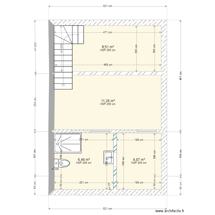 Plan maison cessonv3. Plan de 0 pièce et 0 m2