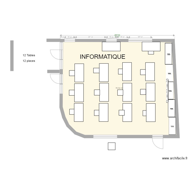 INFORMATIQUE 2020. Plan de 0 pièce et 0 m2