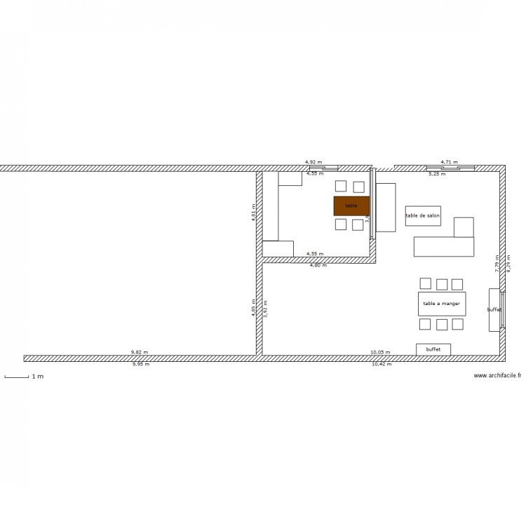 maison. Plan de 0 pièce et 0 m2