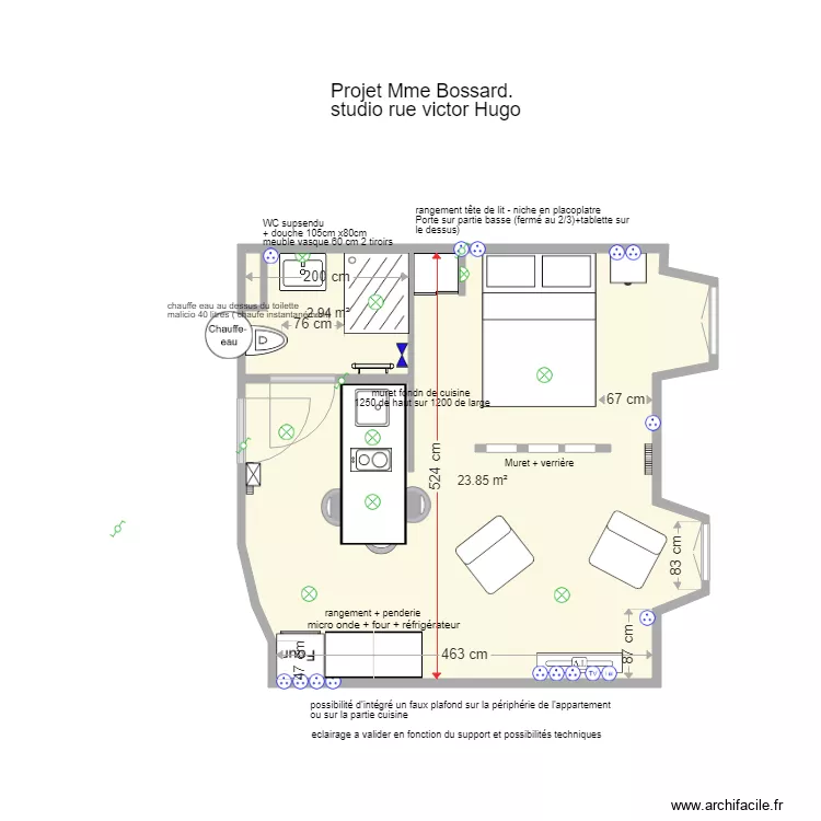 projet Bossard 6A. Plan de projet Bossard 6A. Plan de