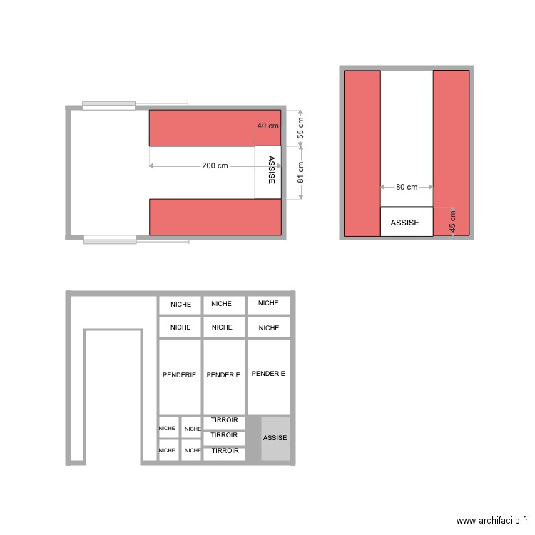 DRESSING VAILLE. Plan de 0 pièce et 0 m2