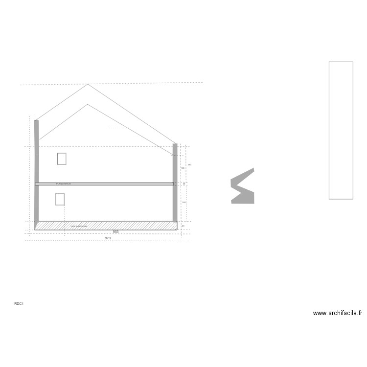 EST. Plan de 0 pièce et 0 m2