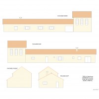 plan de facade 
