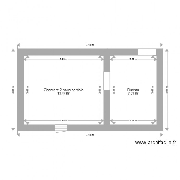  de la gare. Plan de 0 pièce et 0 m2