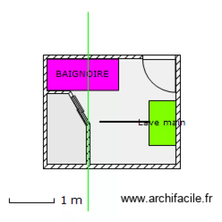 salle de bain cecile vincent. Plan de salle de bain cecile vincent. Plan de