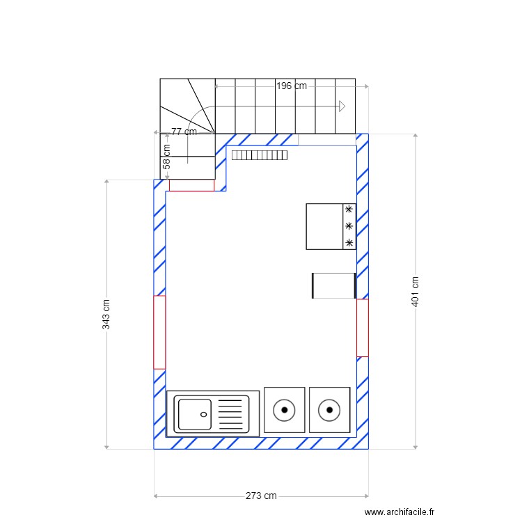 Buanderie 1. Plan de 0 pièce et 0 m2