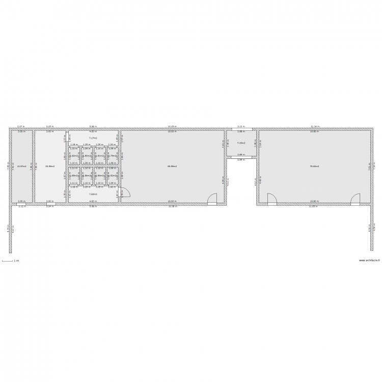 RDC . Plan de 0 pièce et 0 m2