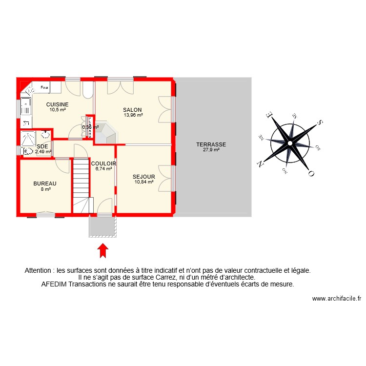 BI 4992 RDC . Plan de 0 pièce et 0 m2