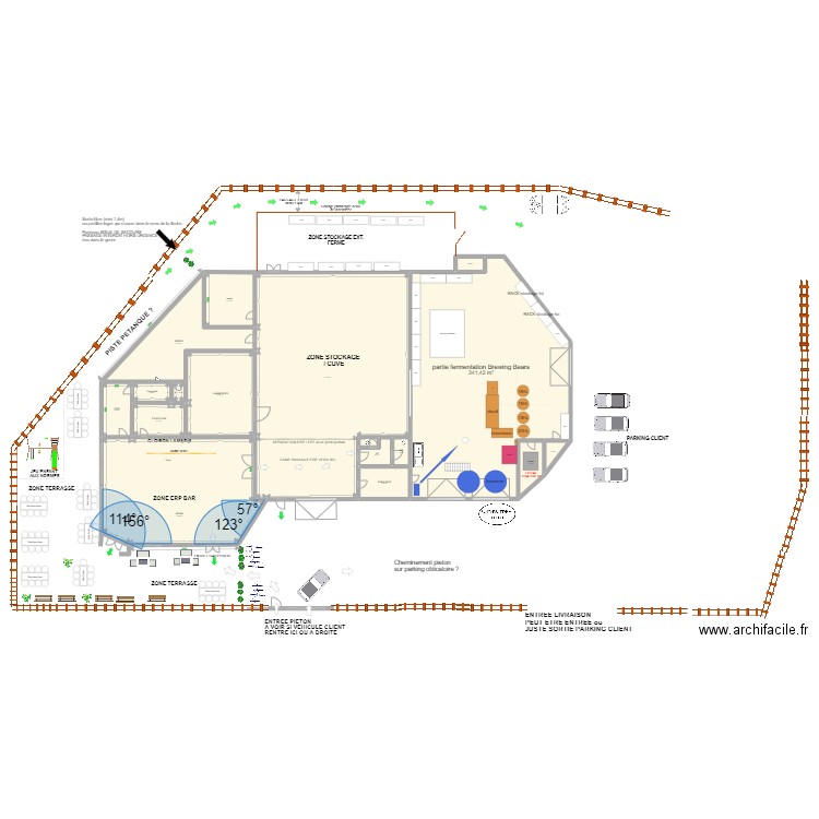 plan Johanna 2. Plan de 17 pièces et 1105 m2