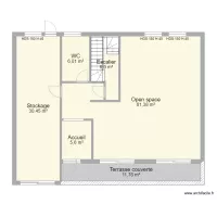 URBA Plan Masse 91 MASSY AV MARECHAL LECLERC PROJET 250522 V ARL VRAIES COTES