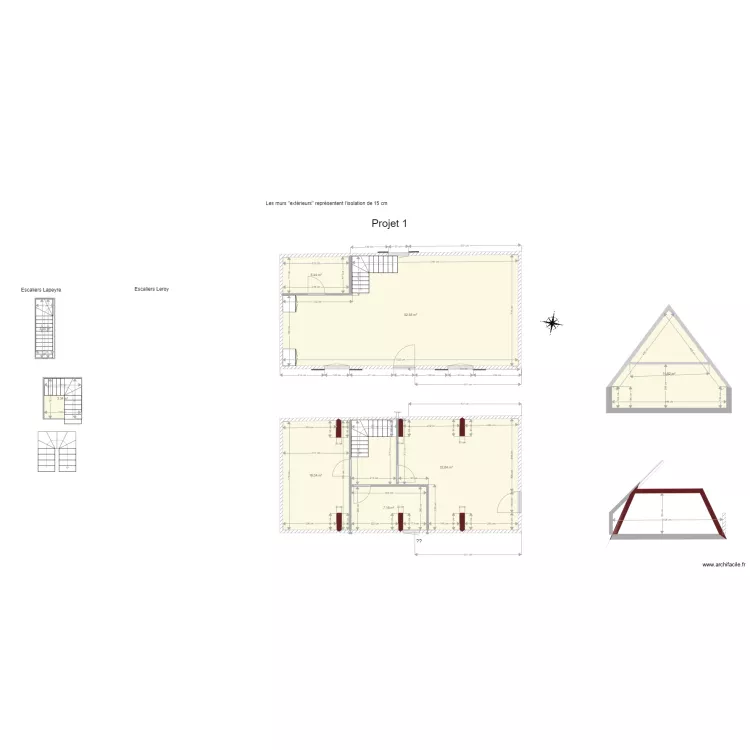 maison Valerie Projet 1. Plan de 