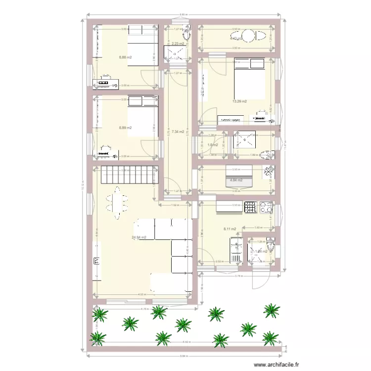 Vutar. Plan de 
