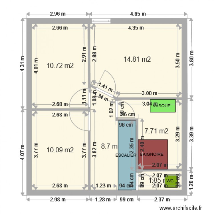 MAISON 2. Plan de 0 pièce et 0 m2