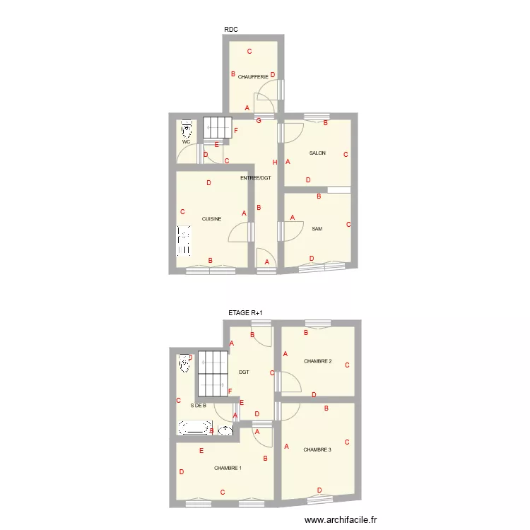 MAIRIE DOMPIERRE2. Plan de 